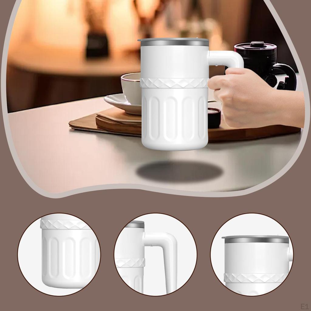 Self Stirring Coffee Mug Cup Automatic Reusable Milk Mixing Cups for Office