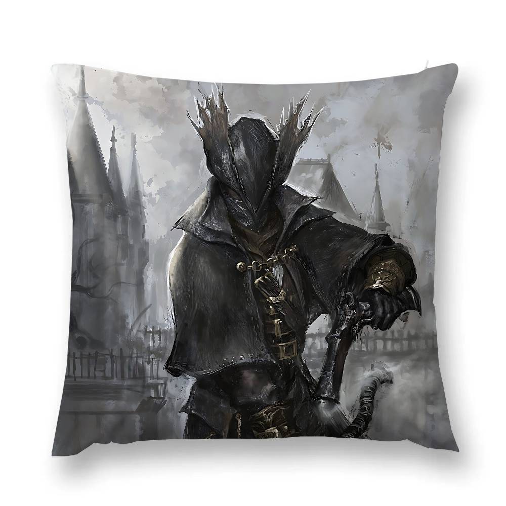 Cool B-Bloodborne Pillow Case Pillows For Cover Home Decor Items Living Room Decoration Cushion Covers