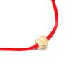 Fashion Women Heart Charm Rope Lucky Bracelet Bangle Adjustable Jewelry Gift