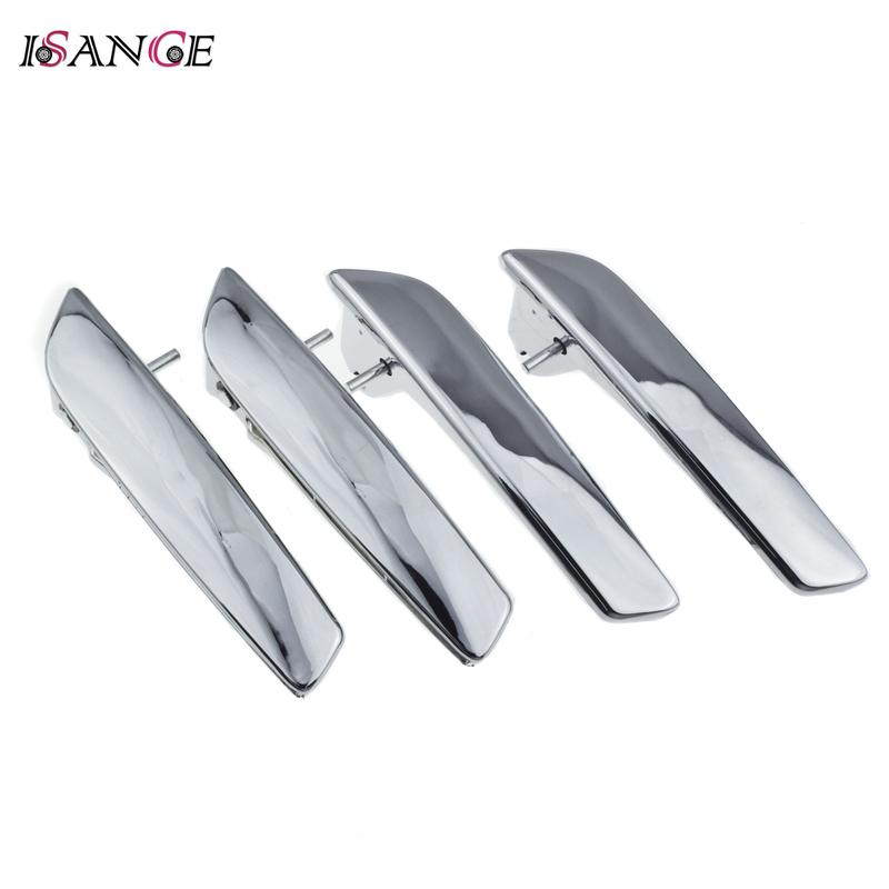 2 Pcs / 4 Pcs Chrome Ide Door Handle Front Rear For GMC Sierra Yukon & Chevrolet Silverado Tahoe Suburban & Cadillac Escalade