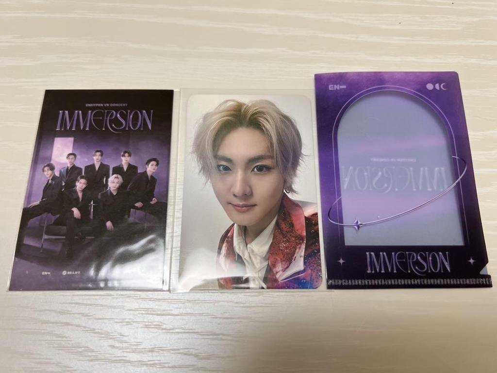 [USED] ENHYPEN VR IMMERSION Admission Bonus: Korea, Jungwon, Rare