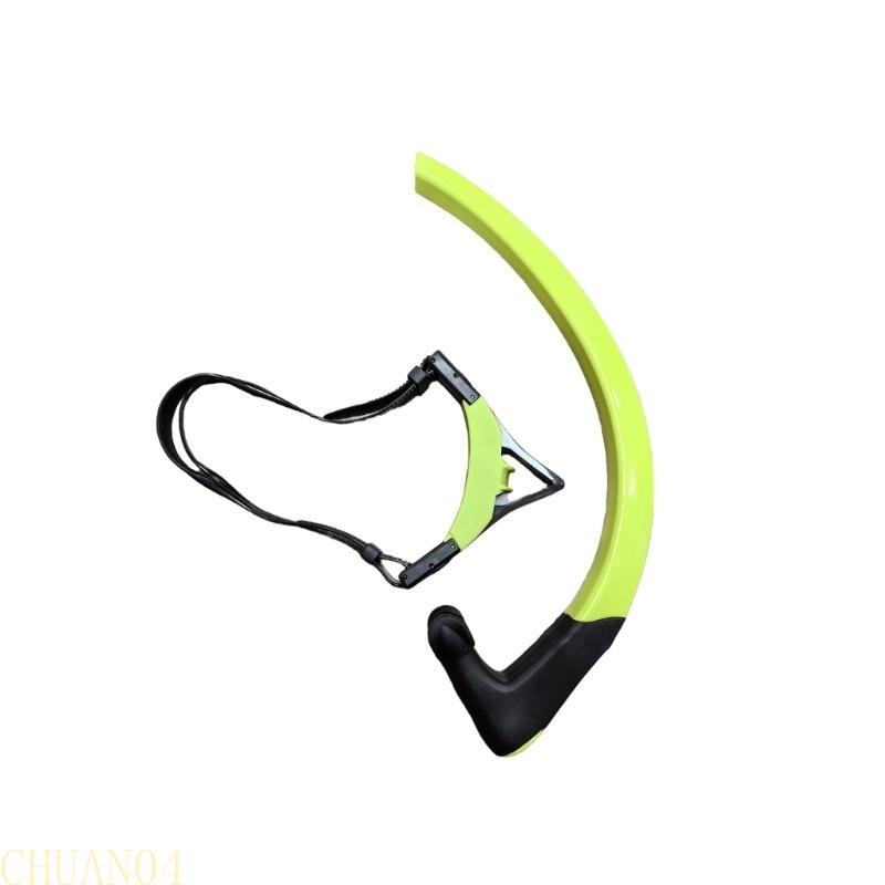 A1A2 Front Diving Swimming Snorkel Swimming Training Snorkel Comfortable Swimming Underwater Air Breathing Hose Enduring