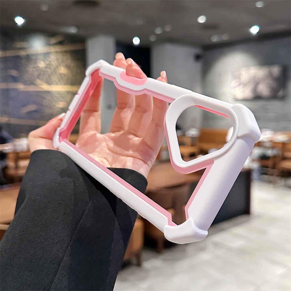 For iPhone 17 Case Clear Detachable 2 in 1 Shockproof TPU+PC Phone Back Cover