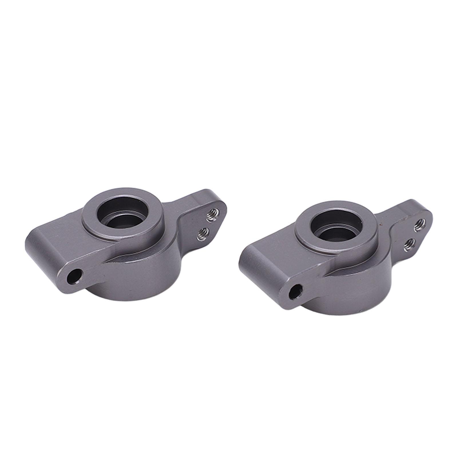 

2 Pcs RC Caster Blocks Aluminum Alloy High Strength RC C Blocks for BONZAI for Intrepid 1/16 Remote Control Cars