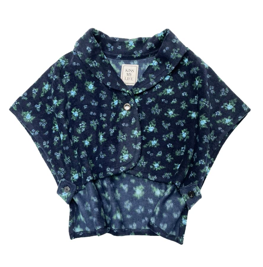 

MY Fleece Shoulder Cardigan [KISS LIFE] Women s (Navy) (kml110106b)