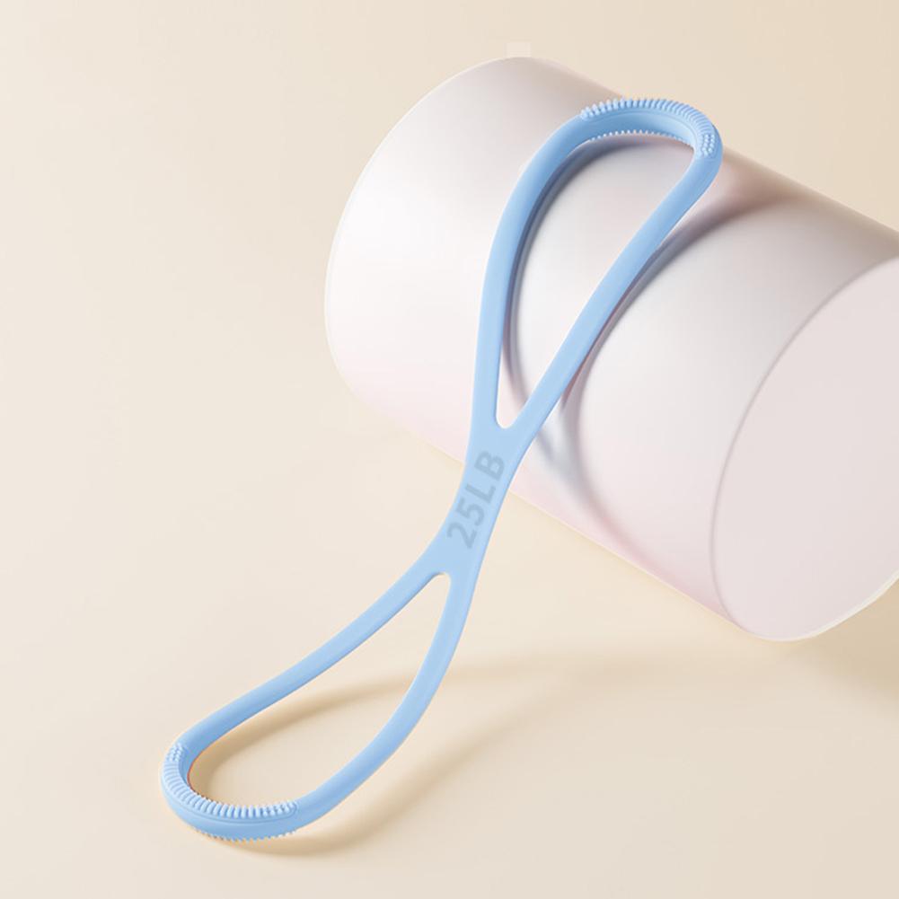 Figure 8 Yoga Resistance Band 8 Shaped Resistance Band Pulling Rope Shoulder Stretch Band for Home Gym Fitness Chest Arm Exercis