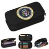 Seal Of The President Of The United States Pencil Cases for Students School Pen Box Pencil Bag Large Storage Pencil Pouch