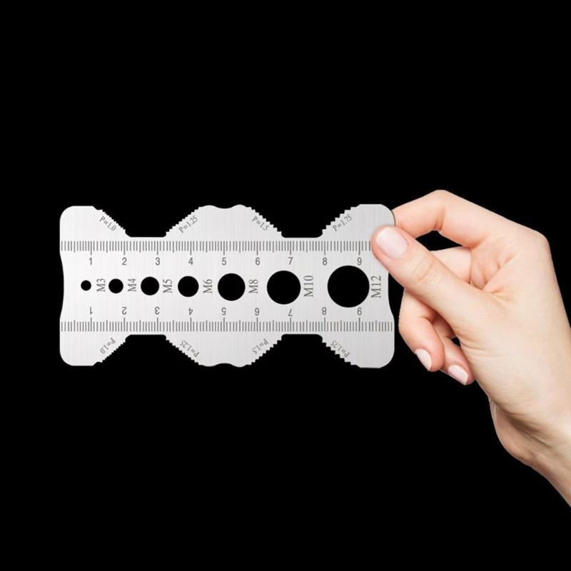 Corrosion Resistant Thread Measuring Gauge Tool for Precise Pitches Length Diameter Assessment in Various Environment