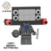 Man Skibidi Toilet Series Assembly Building Block Toy  Abs Material Promotes Cognitive Development Improves Grasping Abilitie