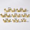 U Shape Ear Plugs Tunnels Stainless Steel Lobe Piercing Ear Cuff Gauges  Cartilage Helix Conch