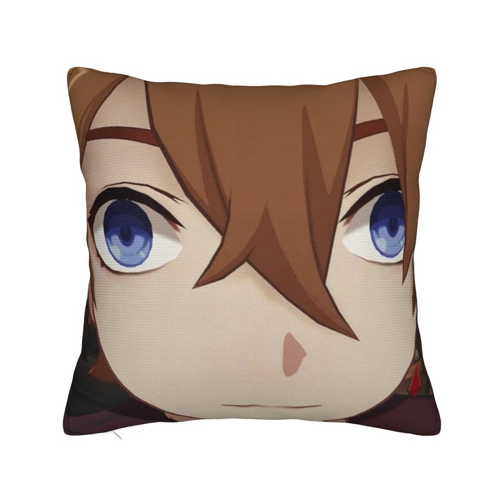 Genshin Impact Klee Pillow Case Comfy Pillow Cover Fashion Pillowcases For Chair Sofa Home Decor