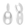 Silver Earrings with Cubic Zirkonia (2192664)