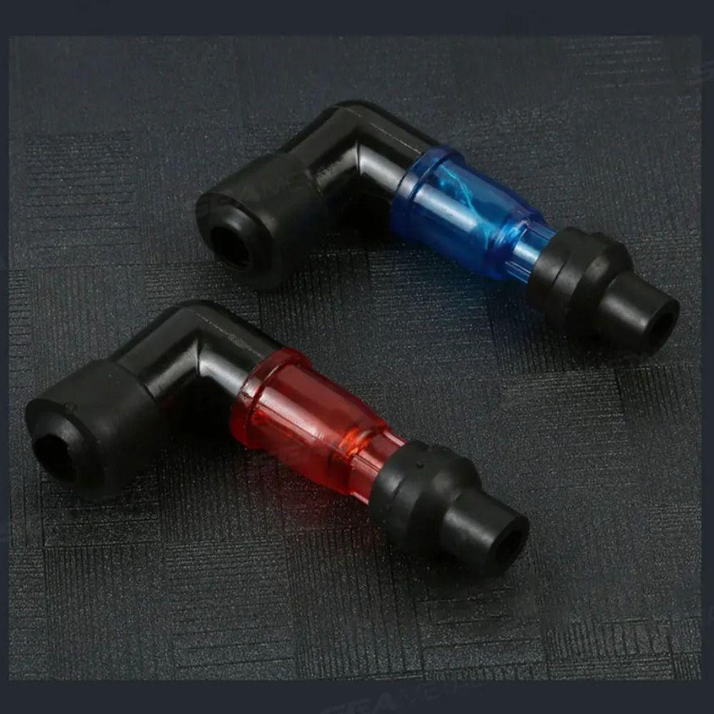 3Pcs 90Degree Motorcycle Flash Spark Plug Cap Universall Spark Plug Cover  For Moto