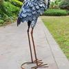 Animal Sculptures Large Art Mental Ornaments Retro Aesthetic Sculpture for Home Garden Modern Accessories for Living Rooms