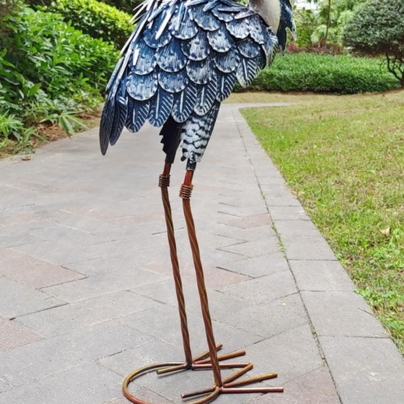 Animal Sculptures Large Art Mental Ornaments Retro Aesthetic Sculpture for Home Garden Modern Accessories for Living Rooms