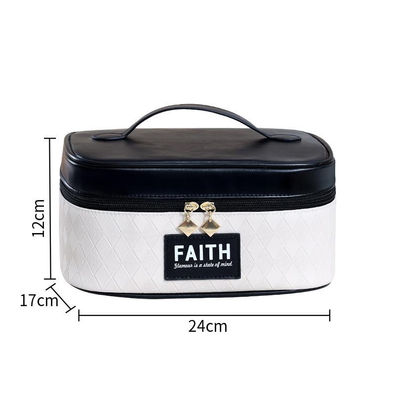 

Makeup Bag Portable Storage Bag Large Capacity Travel Convenient Fashion And чёрный