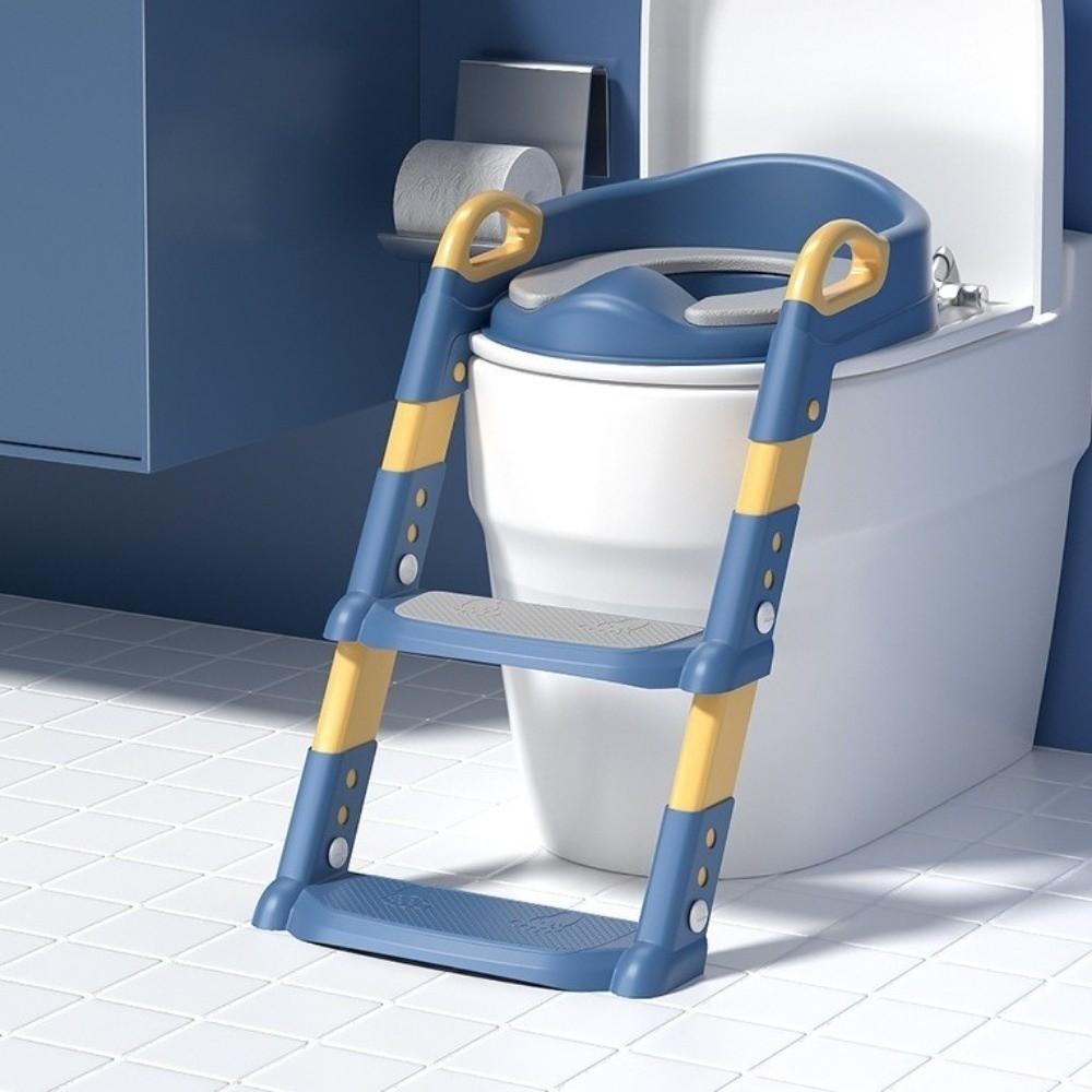Multi-functional Baby Toilet Training Adjustable Seat Potty Ladder  Child Step Seat