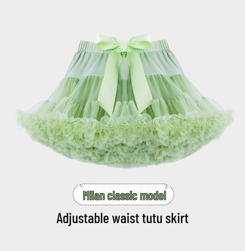 Children's Princess Mesh Tutu Dress - Soft, Puffy, Breathable Skirt for Girls