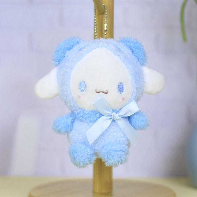 Adorable Sanrio Plush Toys Kuromi Cinnamoroll My Melody Pompompurin 12cm Short Plush