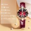 Women's Analog Quartz Watch Leather Strap Slim Waterproof Simple Casual Fashion Timepiece