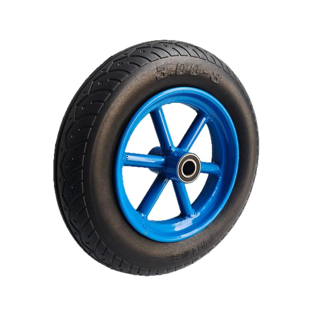 14" Solid Rubber Wheel Tiger Hand Truck Cart Wheelbarrow