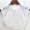 Fake Collar New Women Spring Autumn Versatile Sweaters Fashion Trend Lace Chiffon Popular Western Decorative