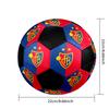 FC Basel 1893 Pallone da Calcetto Indoor Colorato Per Tutte le Età Taglia 5 Cucito a Macchina PVC Pronto per la Competizione Resistente Alto Rimbalzo