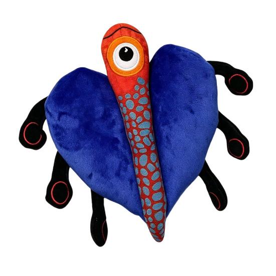 Fish Plush Toy, Game Character Stuffed Animal Doll, Soft Collectible Figure for Fans, Home Desk Decor