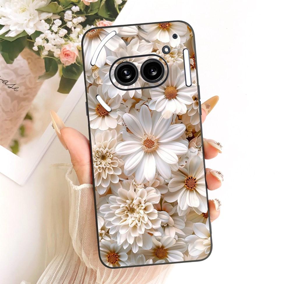 Cover For Nothing Phone 2a Case A142 Silicone Cute Cat Fashion Butterfly Funny Painted Casing For Nothing Phone (2a)