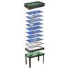 VidaXL Multiple Game Table 15 In 1 Chess Checkers Backgammon Shuffleboard Hockey Curling Bowling Billiards Football Game Room 91945