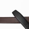Pin Buckle Men'S Belt, Real Cowhide Business And Leisure Two-Layer Cowhide Belt, Men'S Belt