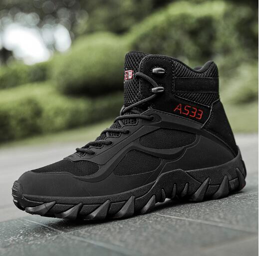 

Черевики тактичні 48 великого розміру Спеціальні солдатські прогулянкові зносостійкі тренувальні бойові черевики військові Desert boots D266 48