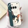 For Nothing Phone 3A Case A059 Cover Fashion Flower Soft Silicone Black Shockproof Cover On Nothing Phone3A 3 A 3APro A059P Capa