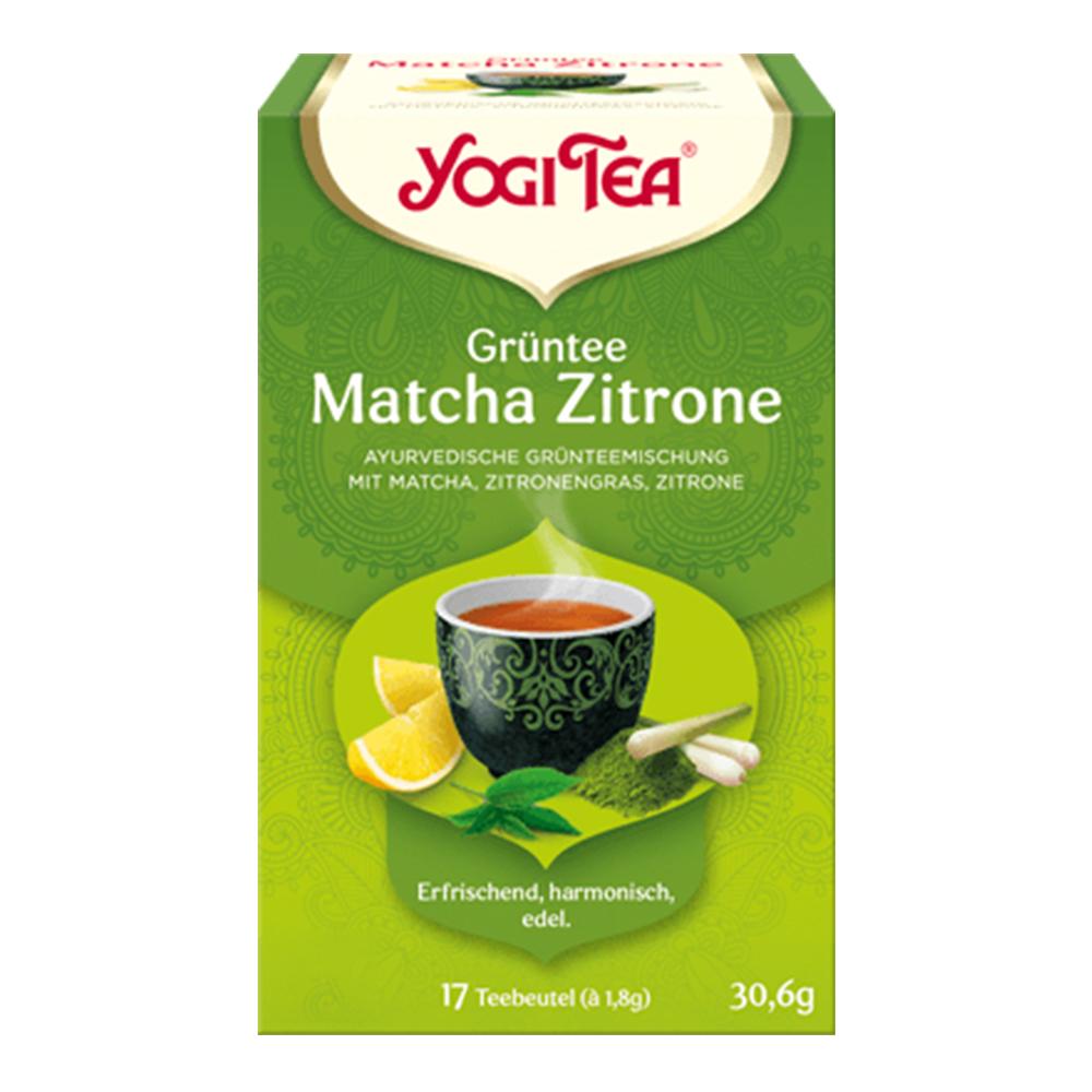 Yogi Tea Green Tea Matcha Lemon 17 Tea Bags