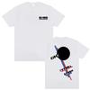 Summer Limited Legendary Russia  Viktor Tsoi Kino Blood Type Double Sided Print T-shirts Men  Casual T Shirts