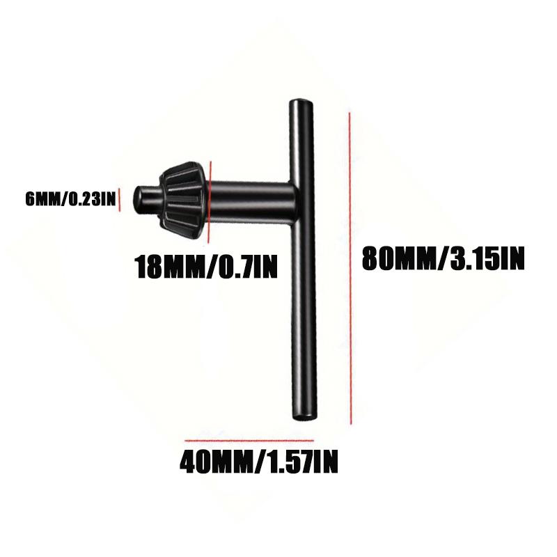 

Drill Bit Chuck Key universal Chuck Key Drilling Electric Tool Replacement Chuck Chuck Key Elastic Shaft Grinder Chuck Key