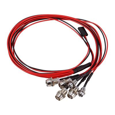 6 LEDs 3-7V Light Set Headlight Taillight For 1/10 RC Model Car Truck LQLQ