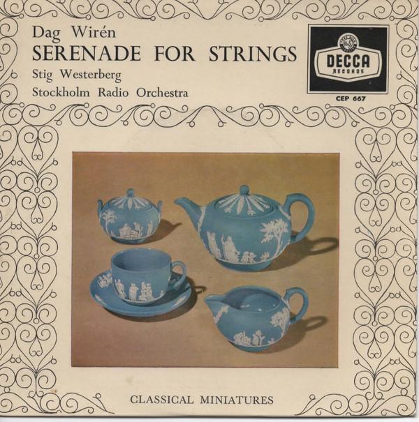 

7inch Record DAG WIRN STIG WESTERBERG THE STO Serenade For Strings CEP667 Decca 1961 UK Classical Used