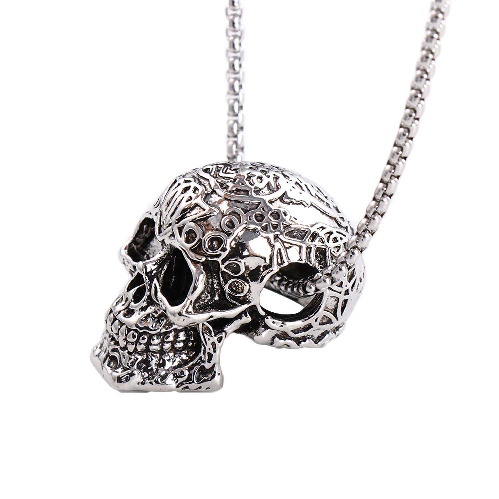 Necklace Chain Women Jewelry Accessories Skeleton Pendant Choker Men's Neck Chains Skull Necklace