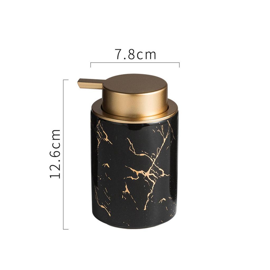 Empty Pump Bottle Refillable Soap Dispenser for Tabletop Liquid Hand Soap