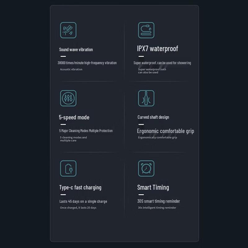 HYUNDAI Sonic Electric Toothbrush