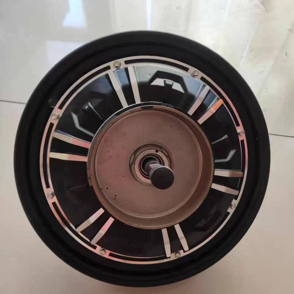 Electric Vehicle 350W 48V 14X2.50 Brushless Hub Motor with Drum & Expansion Brakes - New Standard