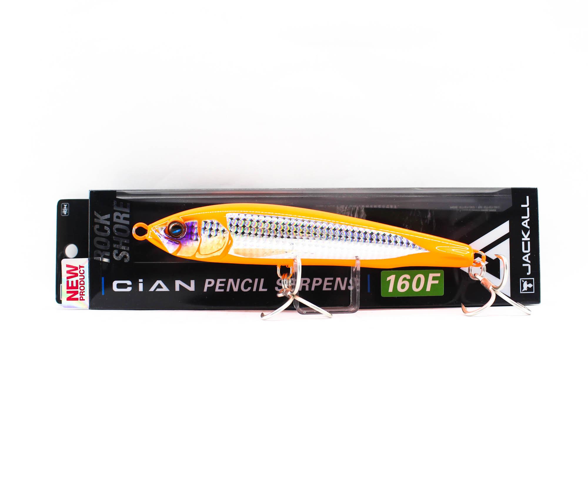 

Jackall Cian Pencil Serpens 160F 40 gram Floating Lure Hirasu Spark (6703)