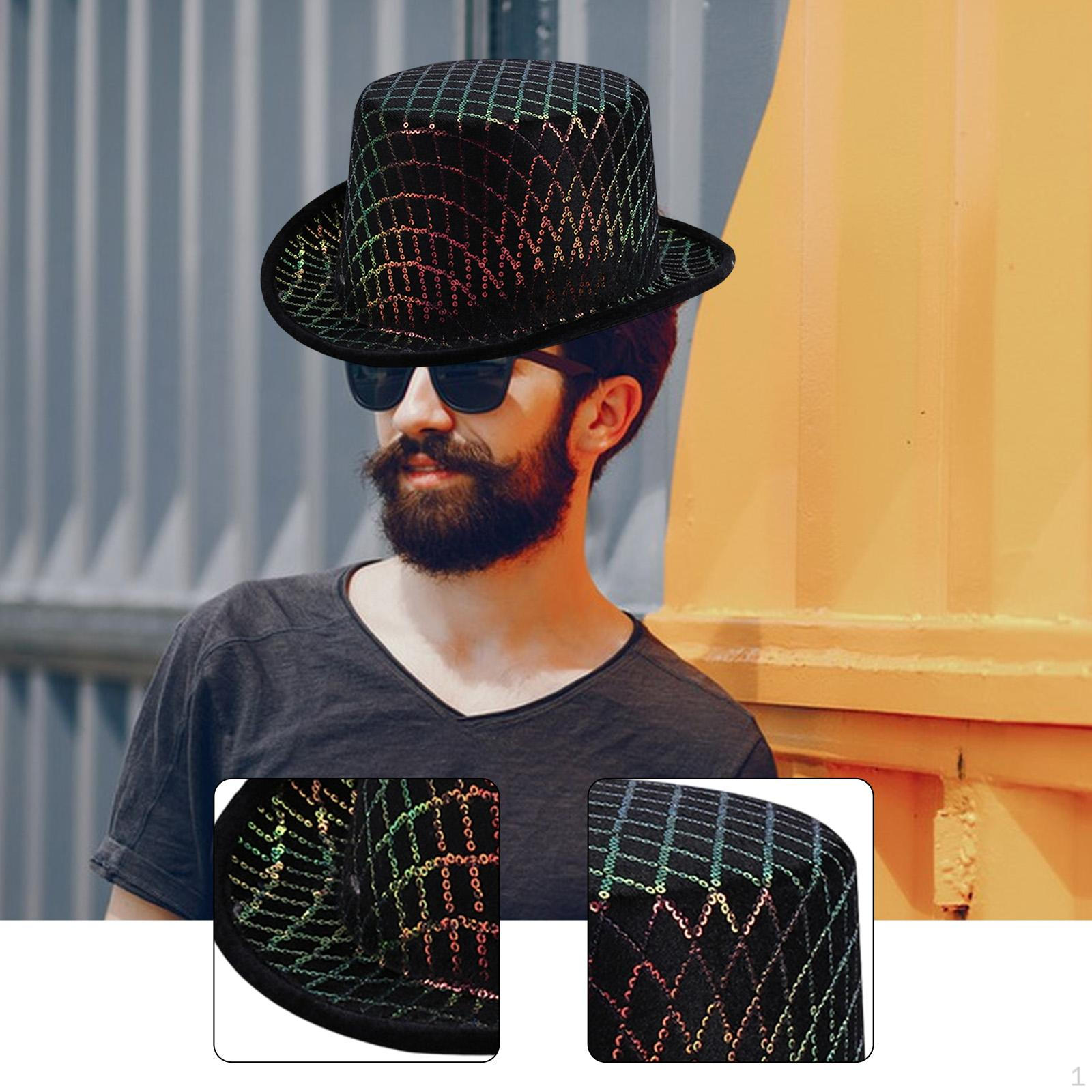 

Доросла капелюх дворецького для рольових ігор, фестивалів, косплею та вистав Green Sequins