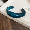 Gradient Geometric Resin Bracelet: Elegant, Versatile Fashion Jewelry for Women