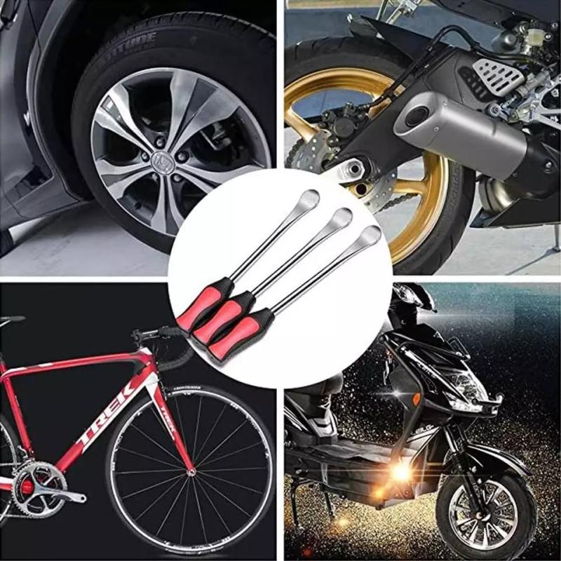 Motorcycle Tyre Repair Tool Tire Changing Levers Auto Spoon Tire Kit Bike Tire Levers Spoon Rim Protector Tire Repair Tool