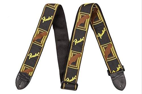 

Ремень для гитары FENDER MONO STRAP BLACK/YELLOW/BROWN [предмет]