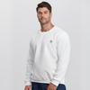 Dibenze Men's Plus Size Loose Round Neck Sweatshirt