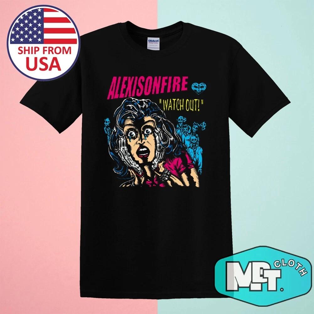 ALEXISONFIRE Watch Out Men s Black Size S-5XL S