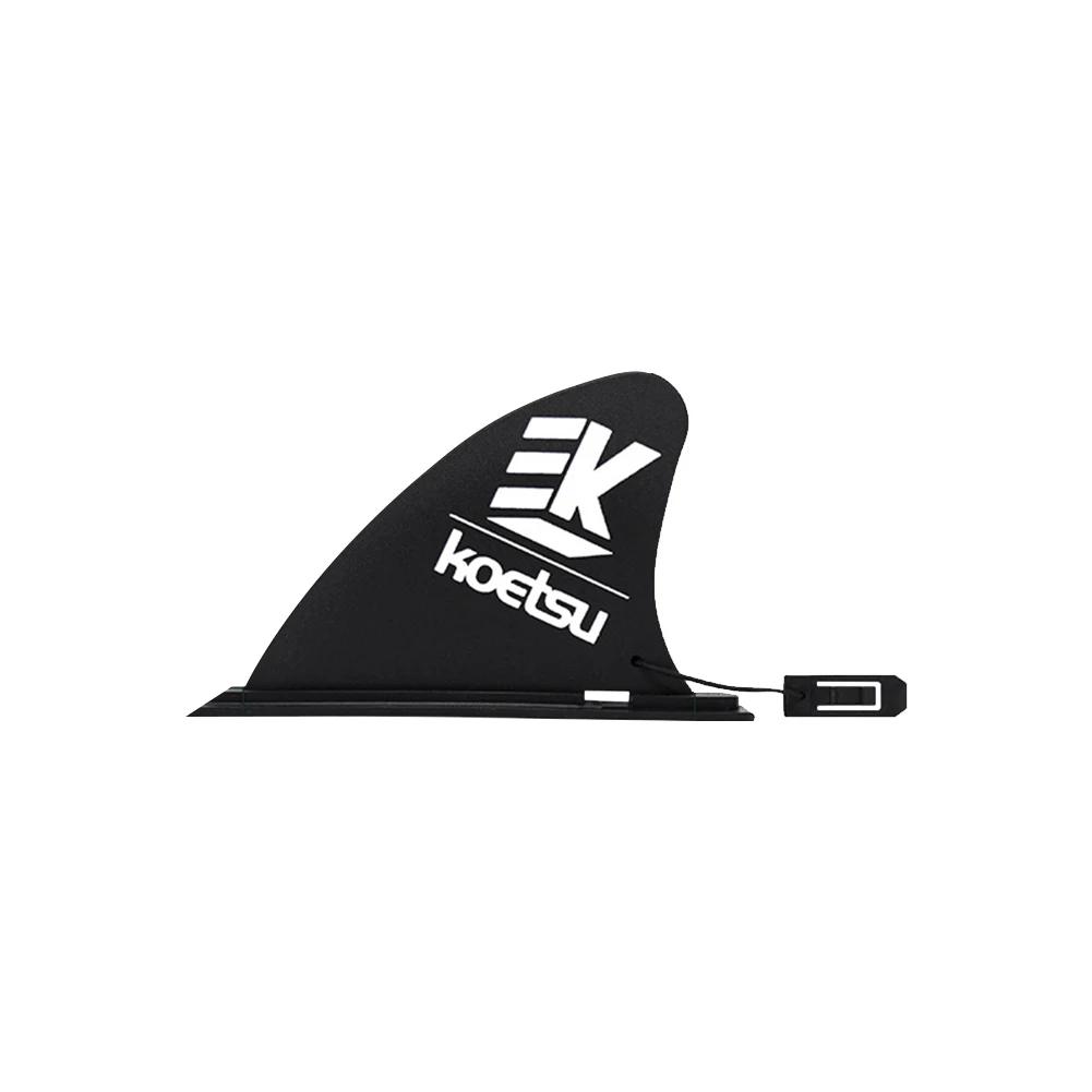 KOETSU Surfboard Fin Quick Release Paddle Board Fin Detachable Surfboard Tail Fin Stand Up Board Fin for Long Board Surfboard